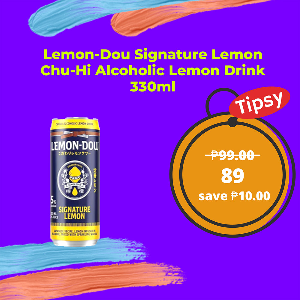 View LemonDou Signature Lemon ChuHi Alcoholic Lemon Drink 330ml Price