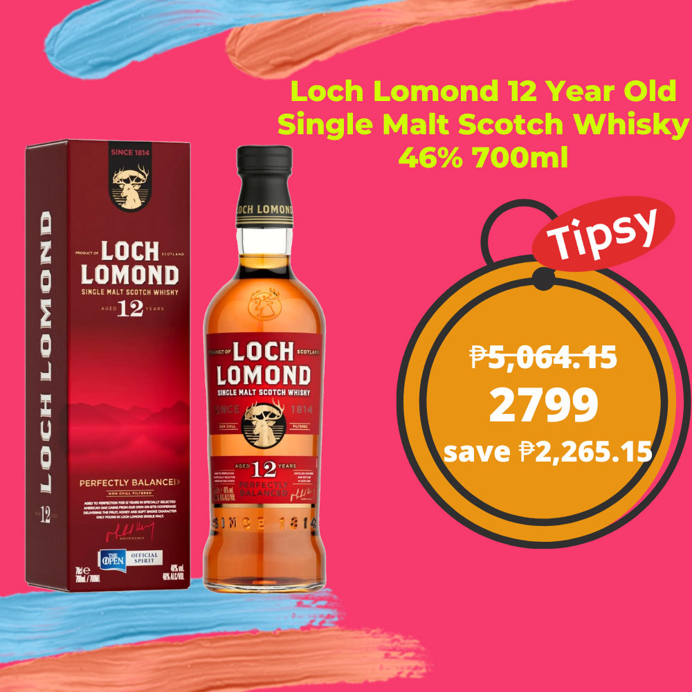 Buy Loch Lomond 12 Year Old Single Malt Scotch Whisky 46% 700ml at a Very Affordable Price in the Philippines