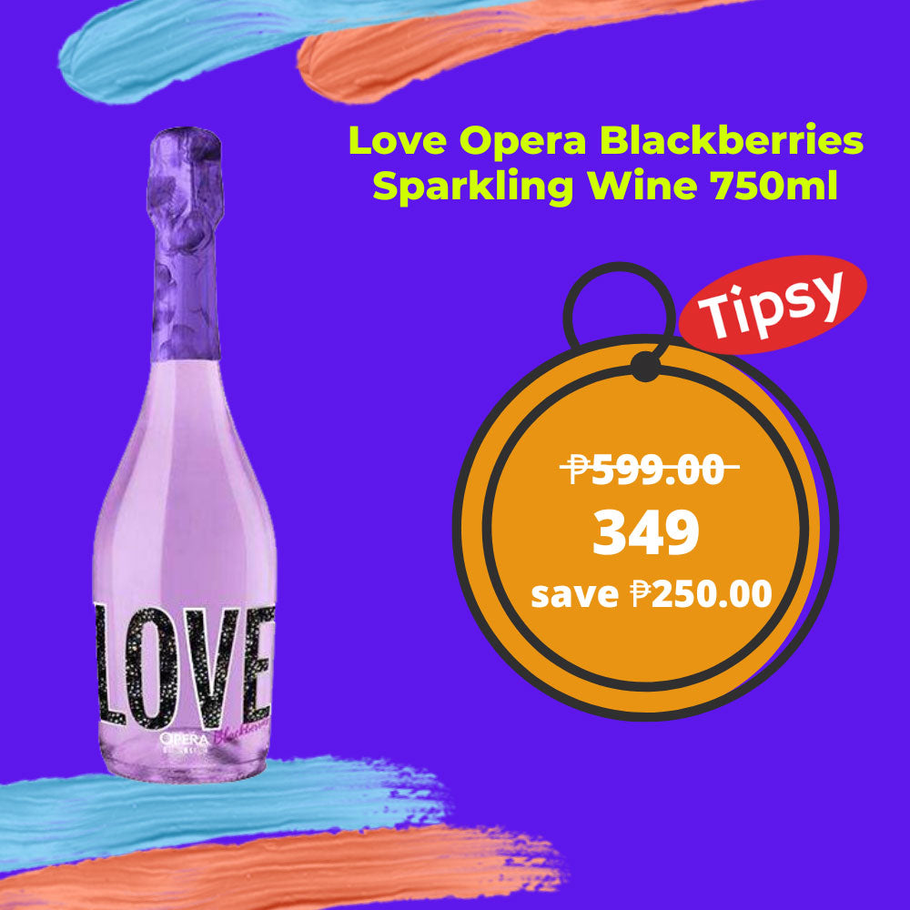 Buy Love Opera Blackberries Sparkling Wine 750ml at a Very Affordable Price in the Philippines