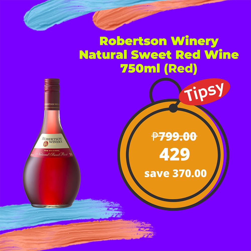 Buy Robertson Winery Natural Sweet Red Wine 750ml (Red) at a Very Affordable Price in the Philippines