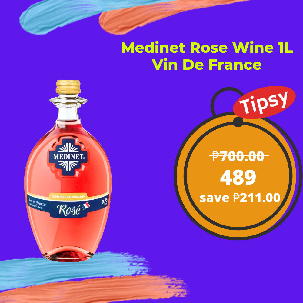 Medinet Rose Wine 1L Vin De France Price Philippines