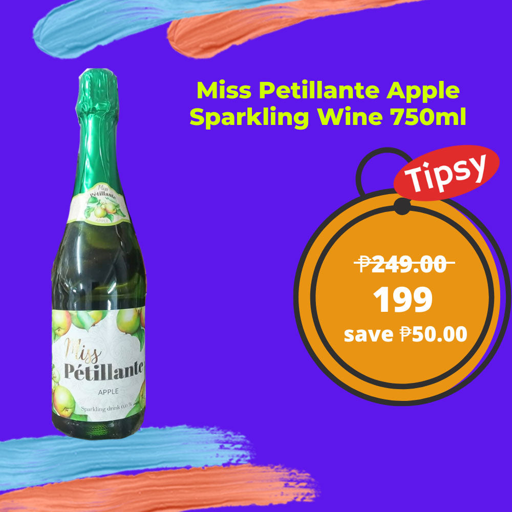 Buy Miss Petillante Apple Sparkling Wine 750ml at a Very Affordable Price in the Philippines