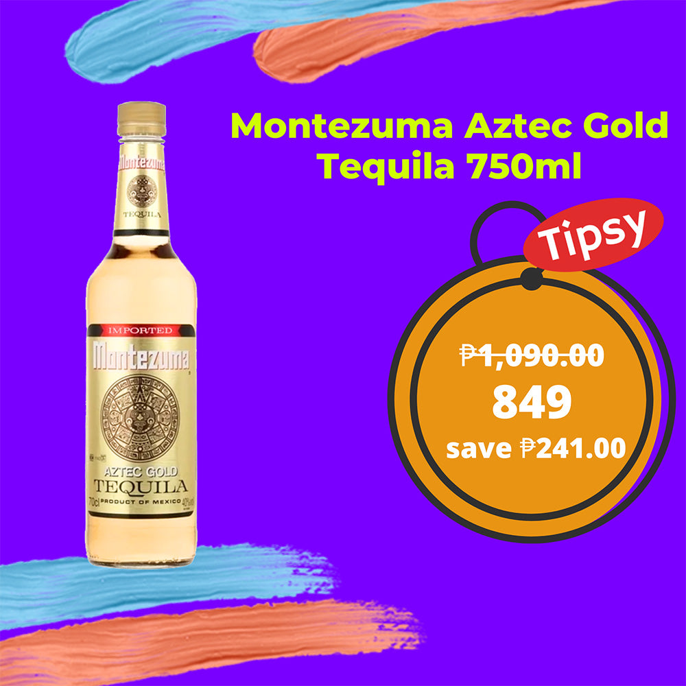 Buy Montezuma Aztec Gold Tequila 750ml at a Very Affordable Price in the Philippines