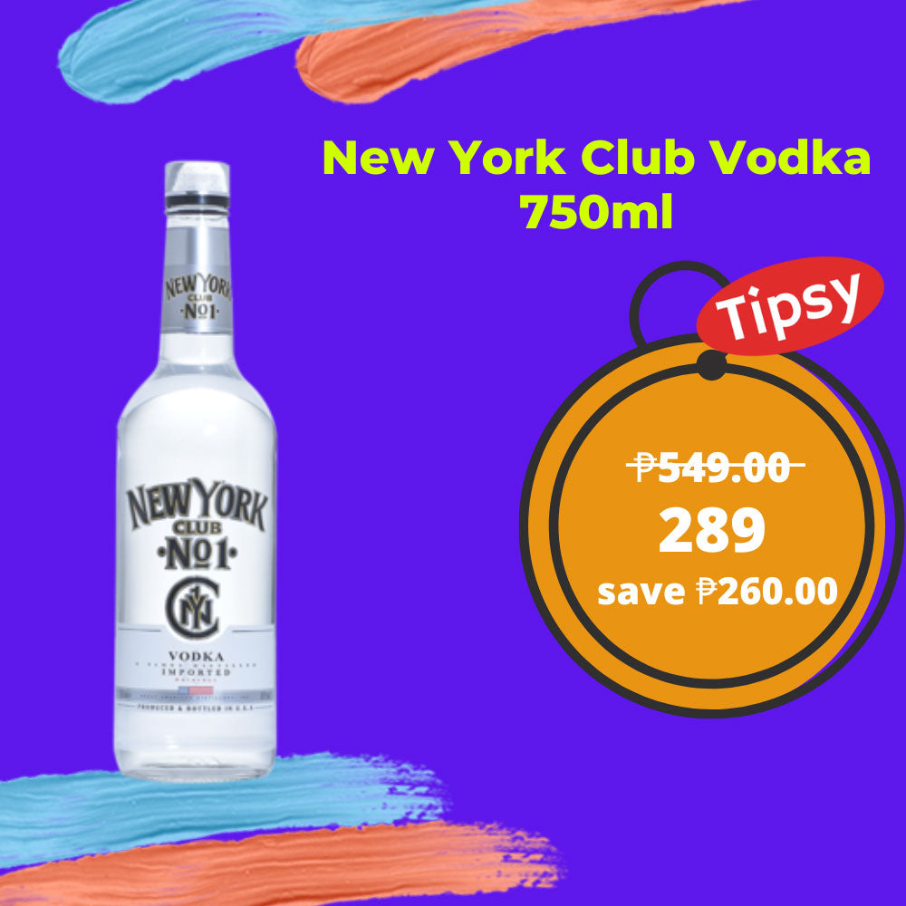 New York Club Vodka 750ml Price Philippines