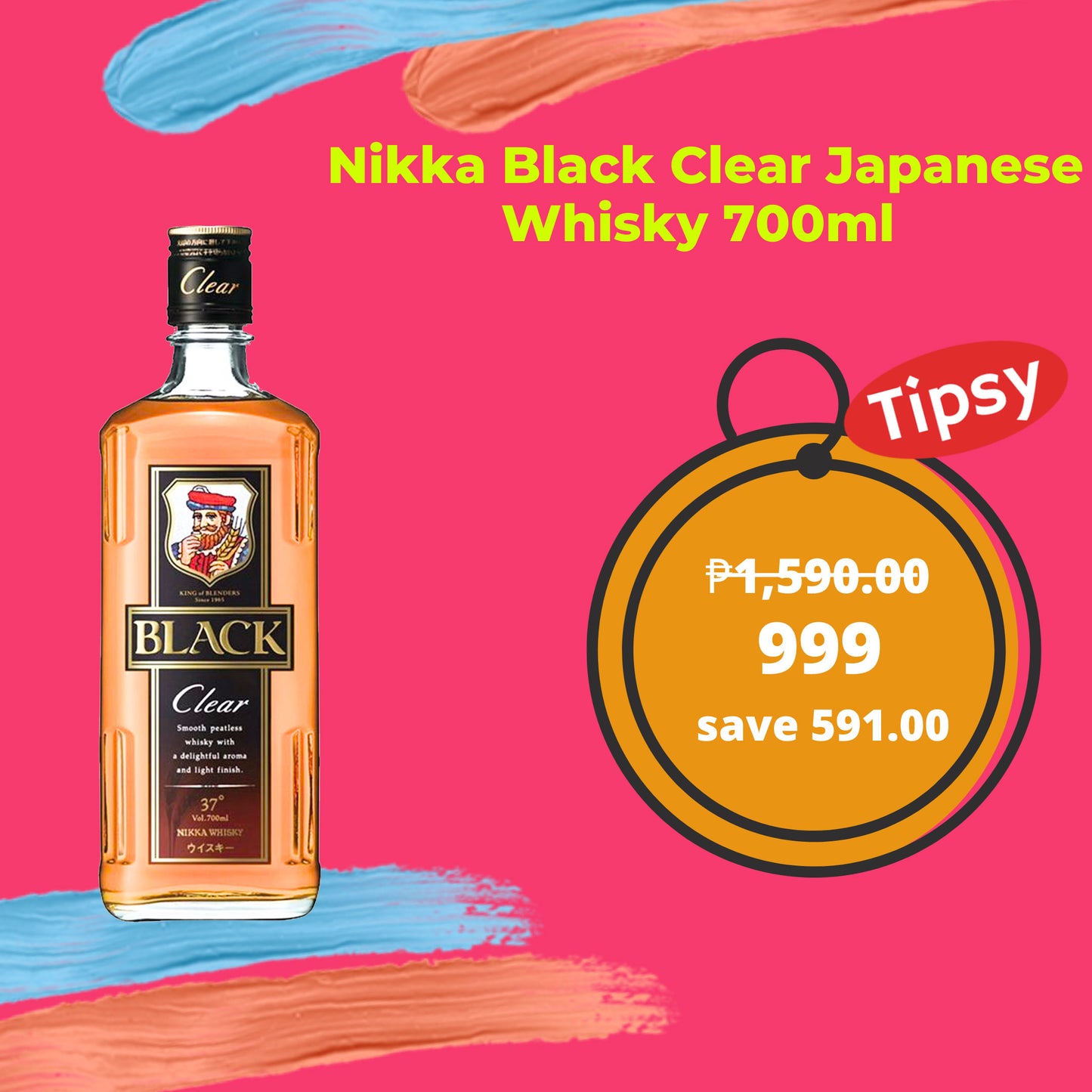 Nikka Black Clear Japanese Whisky 700ml Price Philippines