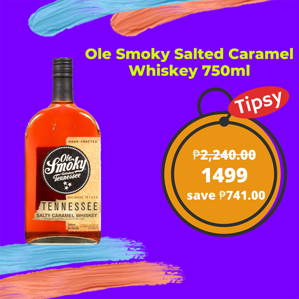 Buy Ole Smoky Salted Caramel Whiskey 750ml at a Very Affordable Price in the Philippines