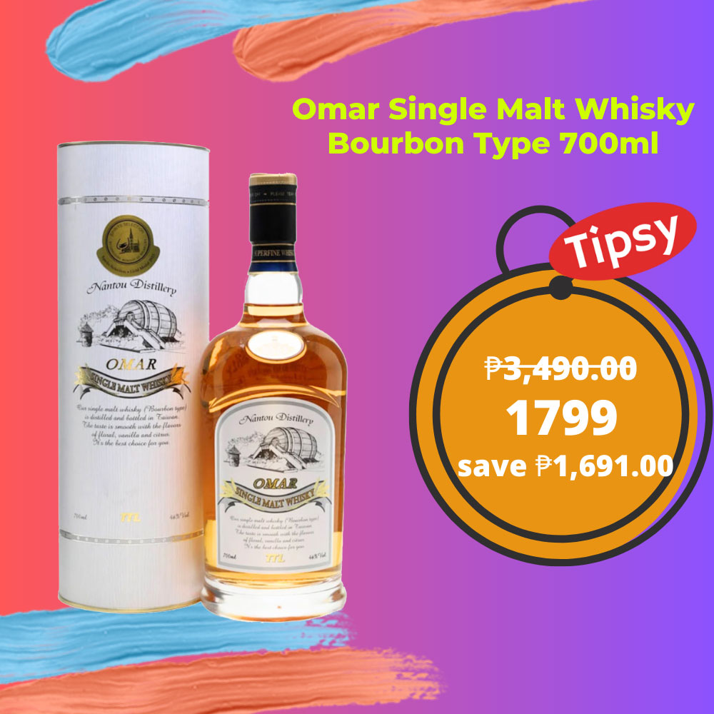Omar Single Malt Whisky Bourbon Type 700ml Philippine Prices