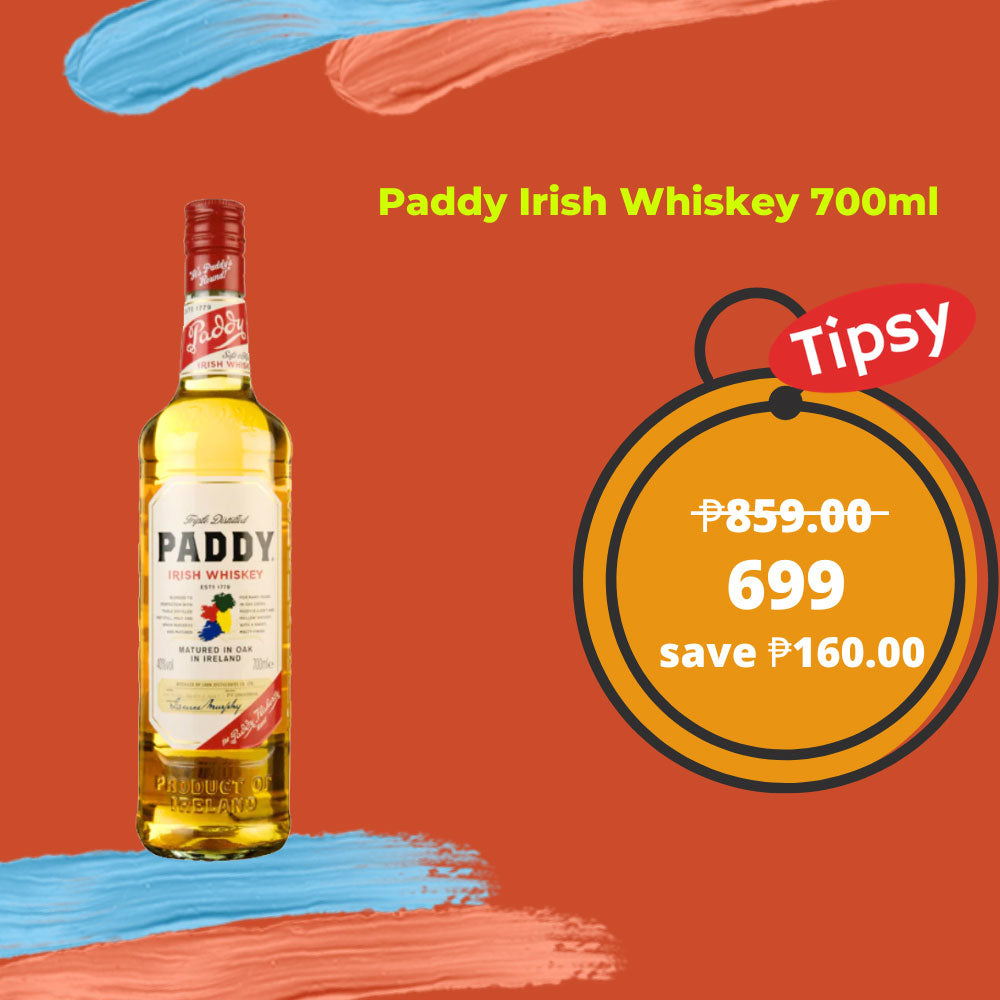 Paddy Irish Whiskey 700ml Price Philippines