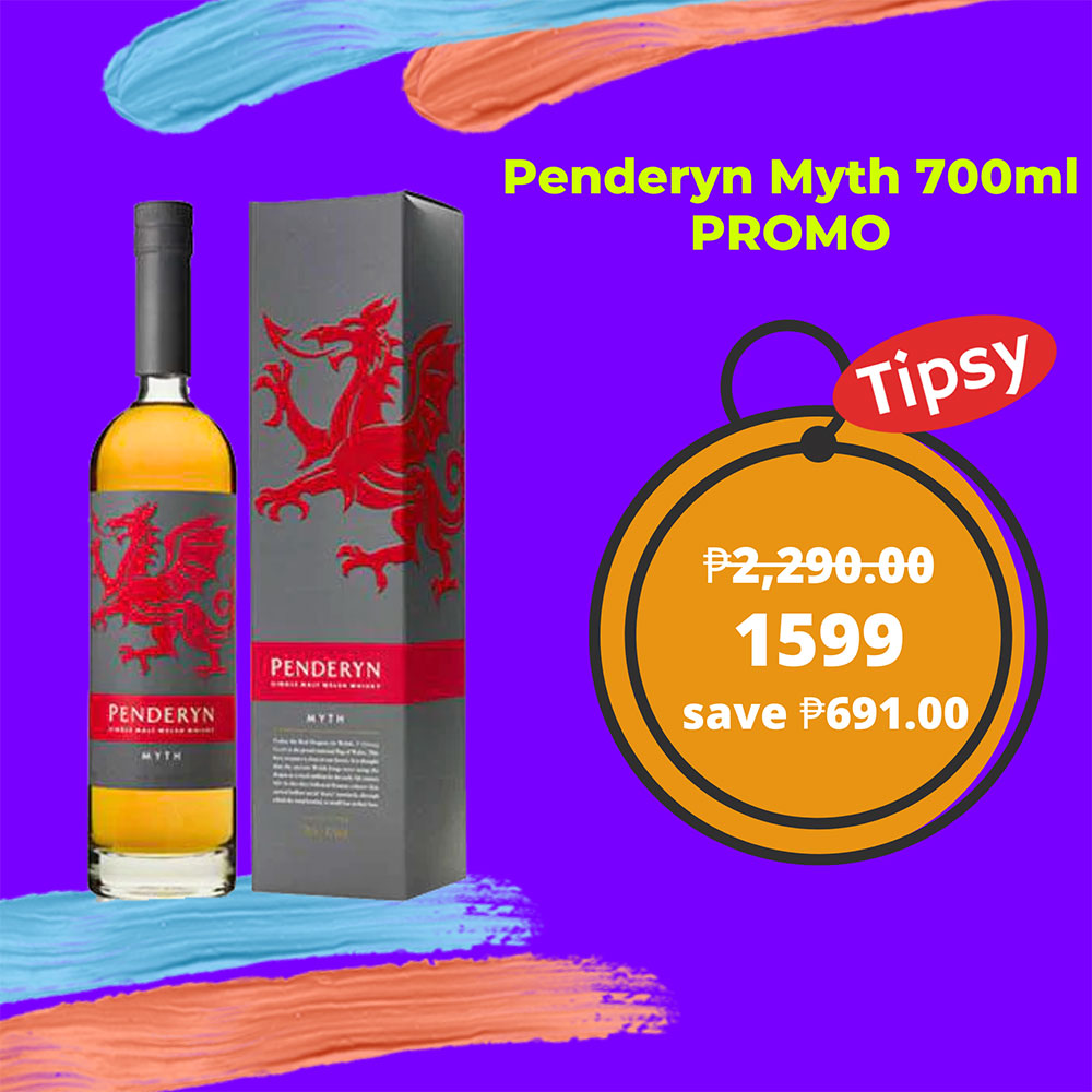 Buy Penderyn Myth 700ml PROMO Single Malt Whisky at a Very Affordable Price in the Philippines