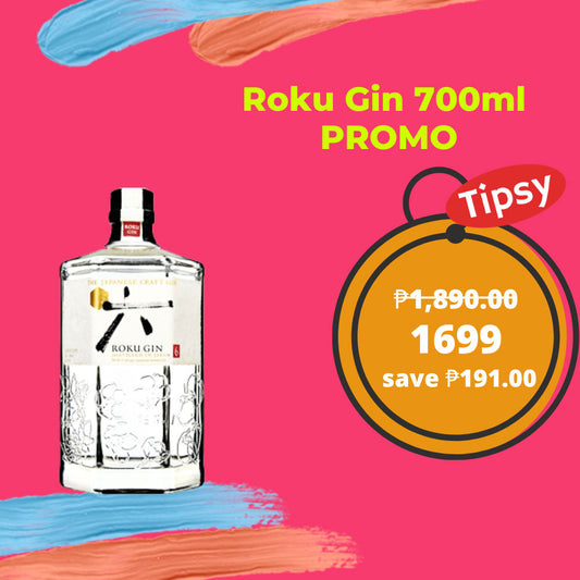 Buy Roku Gin 700ml PROMO at a Very Affordable Price in the Philippines