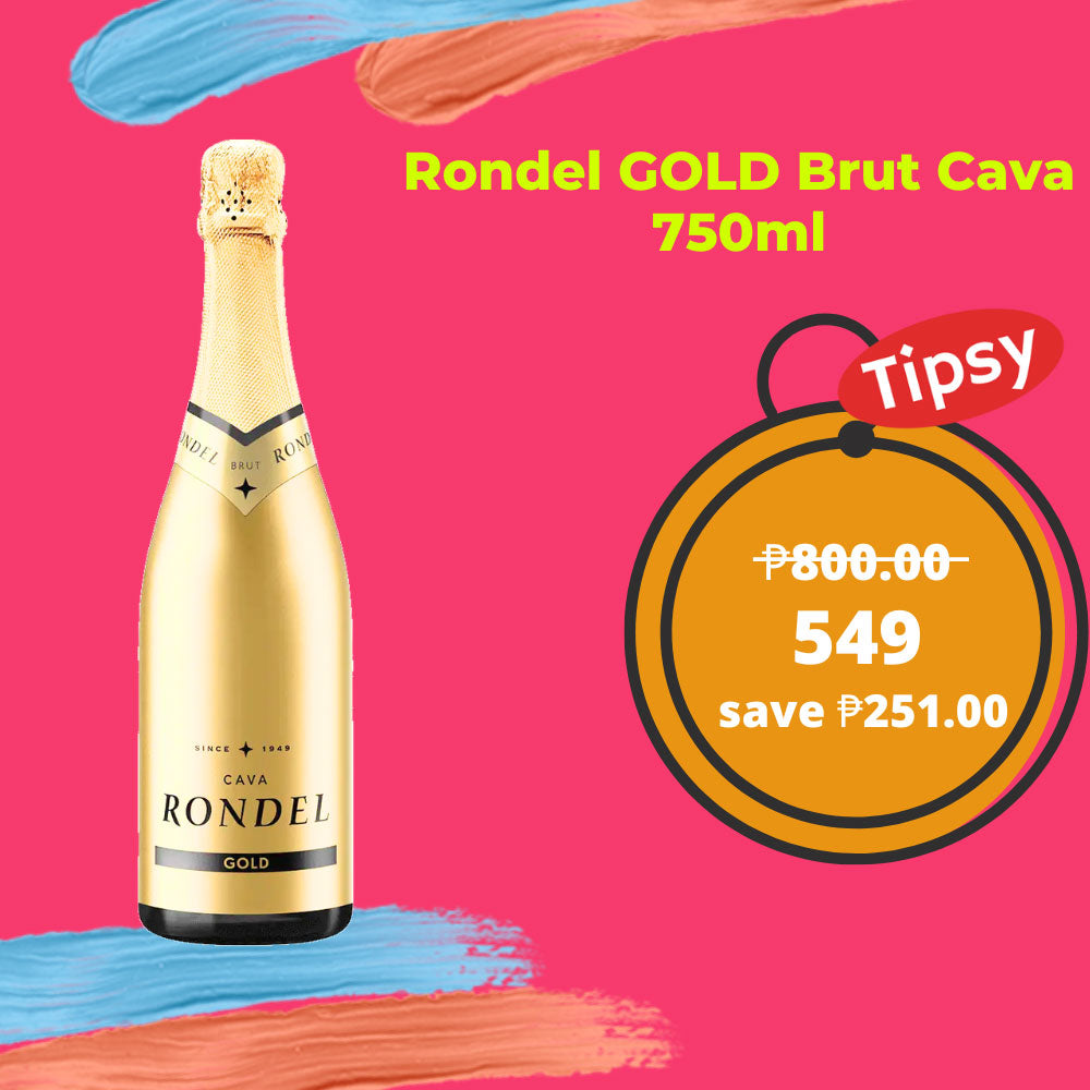 Buy Rondel GOLD Brut Cava 750ml Wine at a Very Affordable Price in the Philippines