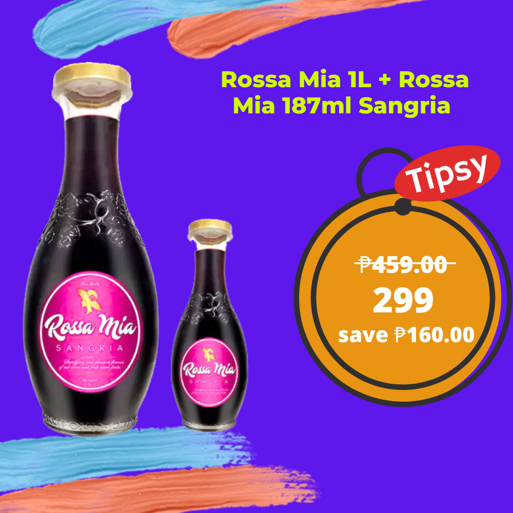 Rossa Mia 1L + Rossa Mia 187ml Sangria Price Philippines