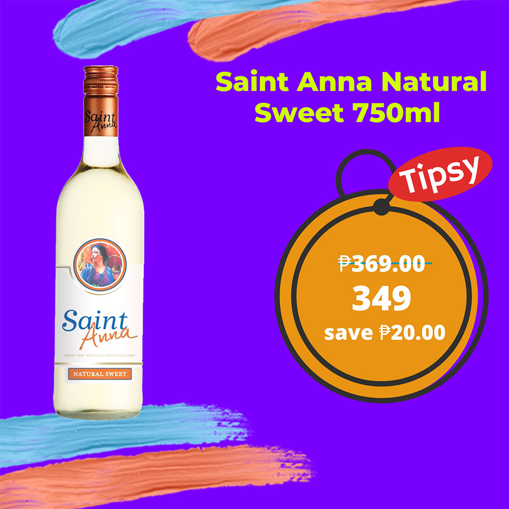 Buy Saint Anna Natural Sweet Wine 750ml at a Very Affordable Price in the Philippines