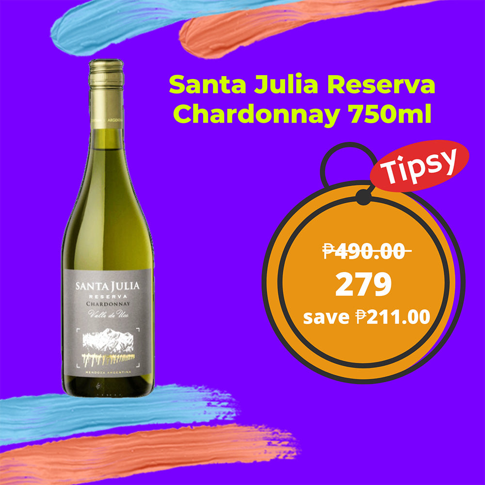 Buy Santa Julia Reserva Chardonnay Wine 750ml at a Very Affordable Price in the Philippines