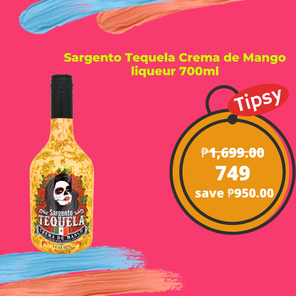 Buy Sargento Tequela Crema de Mango liqueur 700ml at a Very Affordable Price in the Philippines