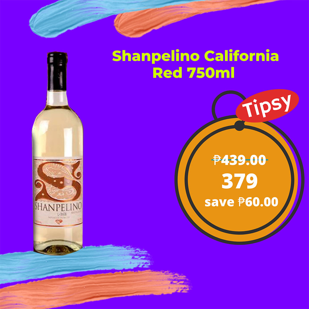 Buy Shanpelino California Red Wine 750ml at a Very Affordable Price in the Philippines