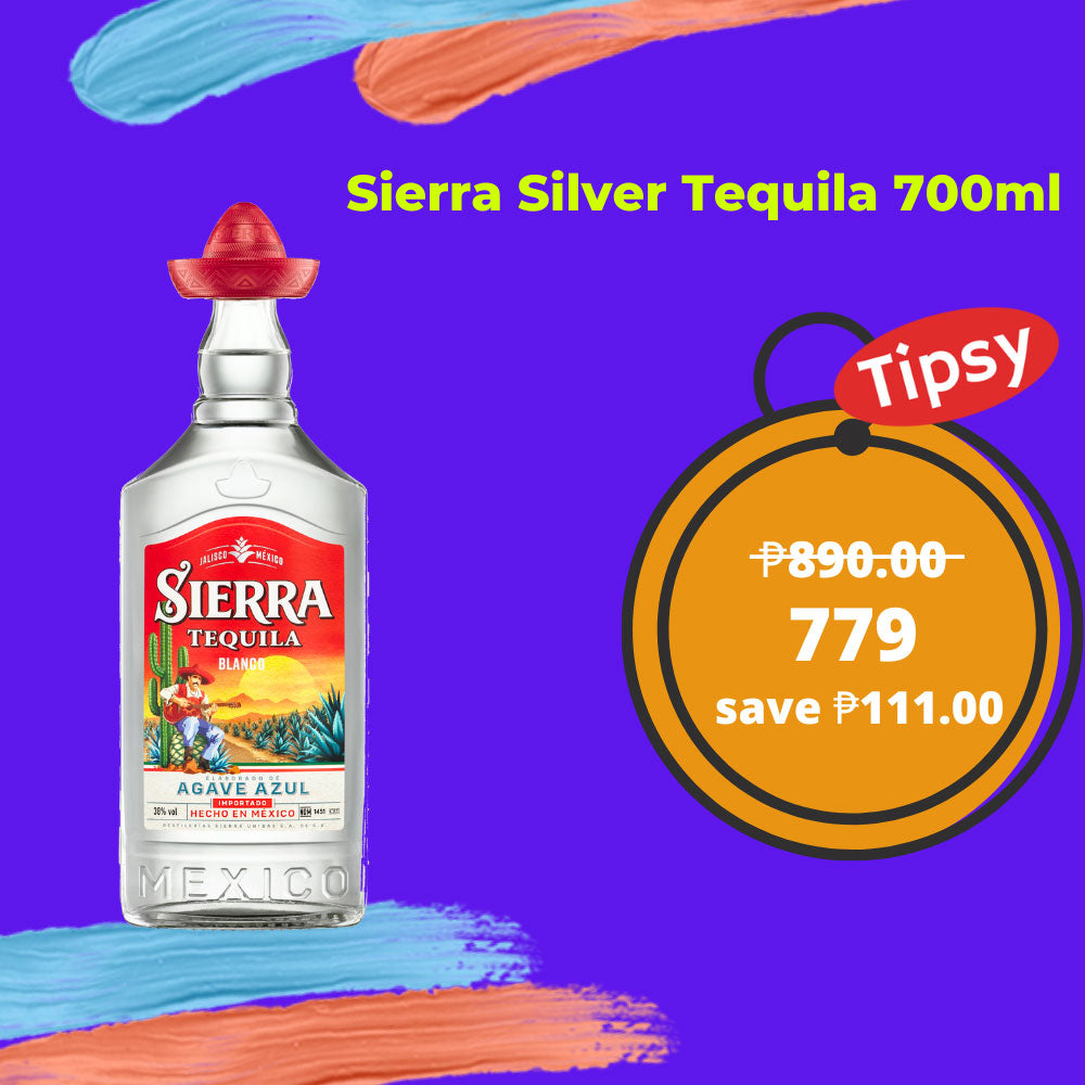 Buy Sierra Silver Tequila 700ml at a Very Affordable Price in the Philippines