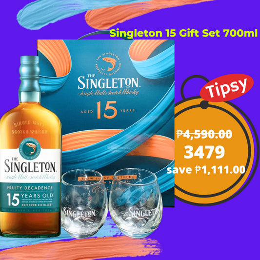 Singleton of Dufftown 15yo 700ml with FREE 2x Singleton Rock Glass Single Malt Price Philippines