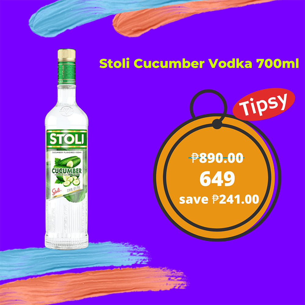 Buy Stoli Vodka Cucumber 700ml at a Very Affordable Price in the Philippines