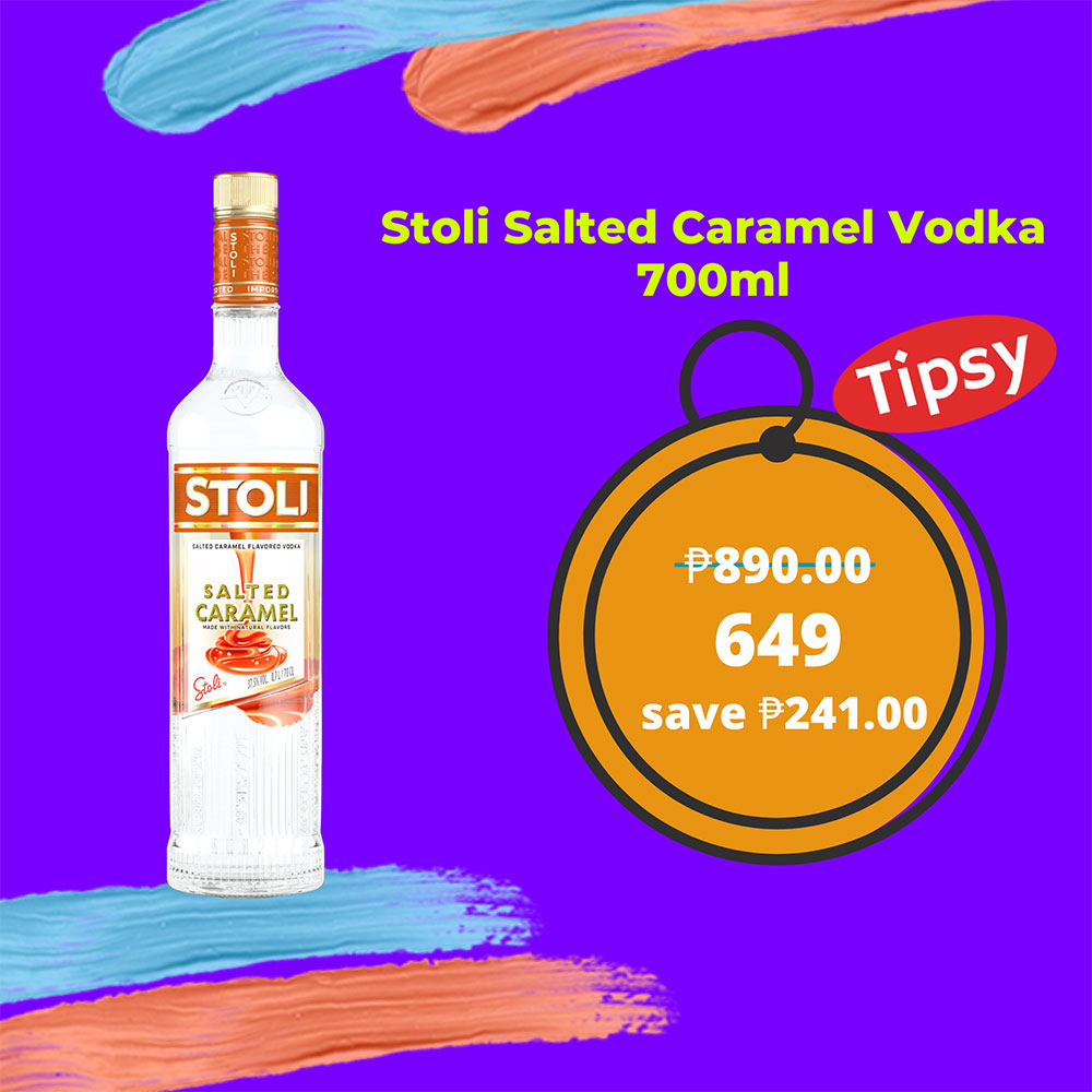 Buy Stoli Vodka Salted Caramel 700ml at a Very Affordable Price in the Philippines