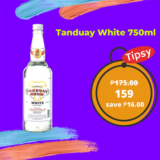 Buy Tanduay White Rum 750ml at a Very Affordable Price in the Philippines