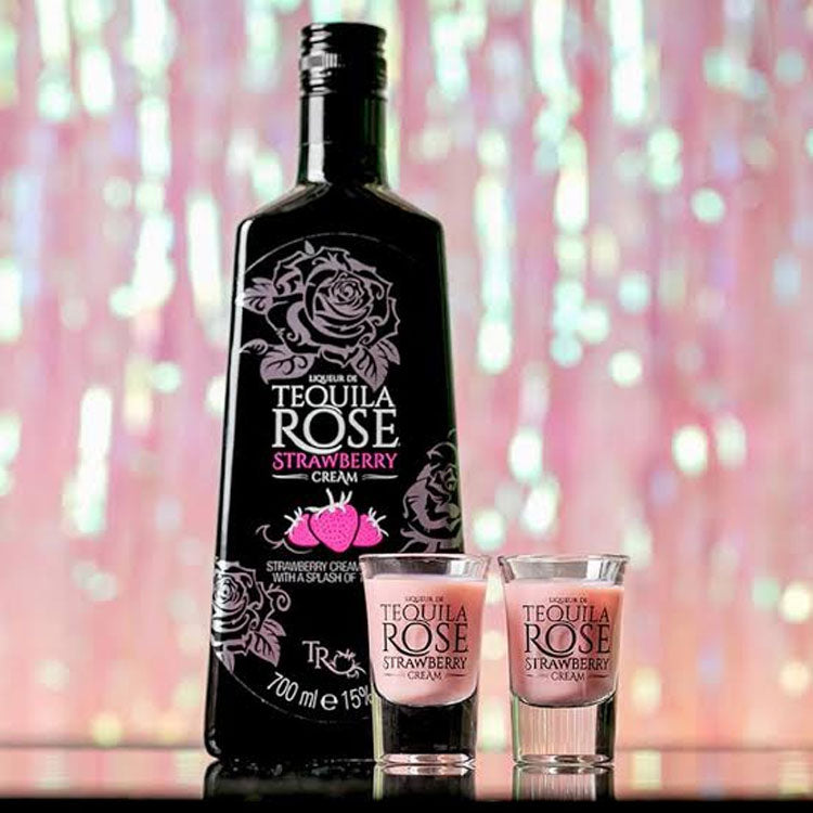 Tequila Rose Strawberry Cream Liqueur 750ml (15% ABV)