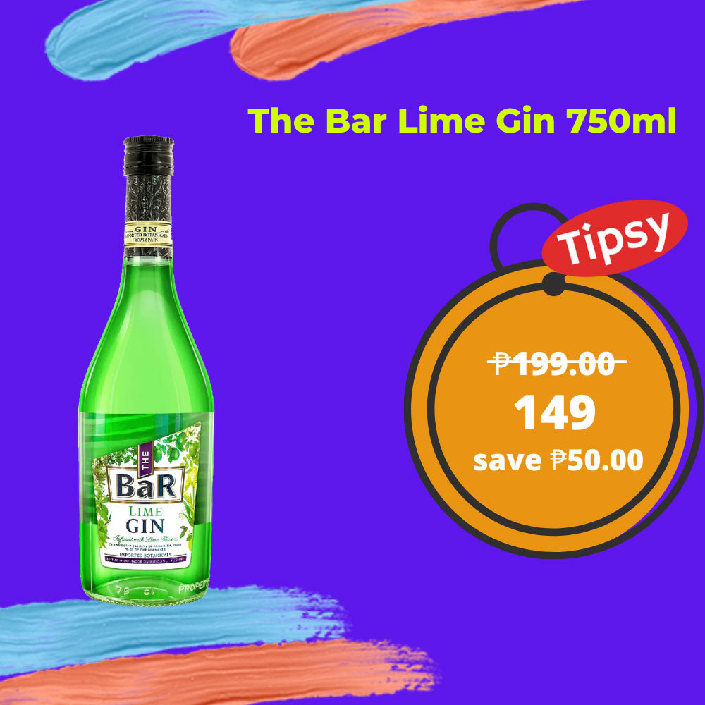 Buy The Bar Lime Gin 750ml at a Very Affordable Price in the Philippines