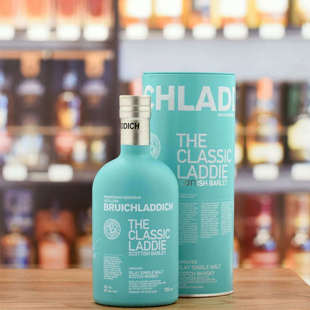 The Classic Laddie is made using unpeated Scottish-grown barley.