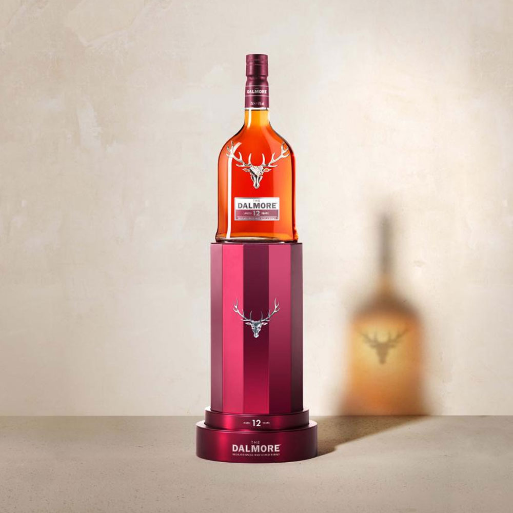 The Dalmore 12 Year Old Pedestal Gift Tin Highland Single Malt Scotch Whisky ABV 40% Vol 700ml