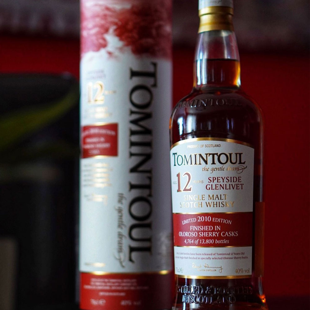 Tomintoul 12 Year Old Sherry Cask Finish 700ml Price Philippines