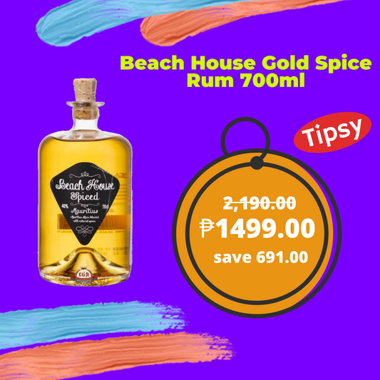 Buy Beach House Gold Spice Rum 700ml at a Very Affordable Price in the Philippines