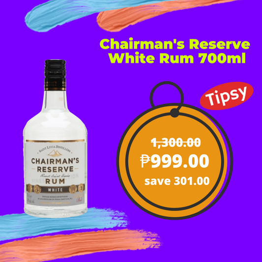Buy Chairman's Reserve White Rum 700ml at a Very Affordable Price in the Philippines