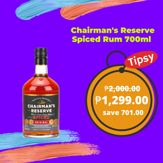 Buy Chairman's Reserve Spiced Rum 700ml at a Very Affordable Price in the Philippines