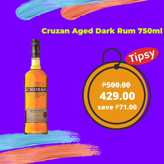 Buy Cruzan Aged Dark Rum 750ml at a Very Affordable Price in the Philippines