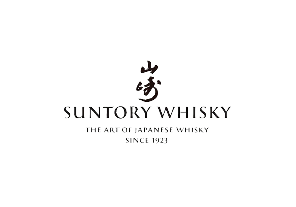 Suntory Japanese whisky official logo of the company