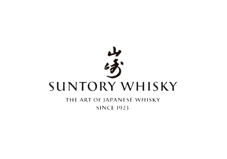 Suntory Japanese whisky official logo of the company