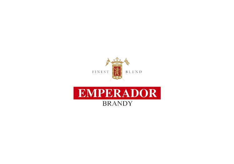 emperador brandy official logo of the company