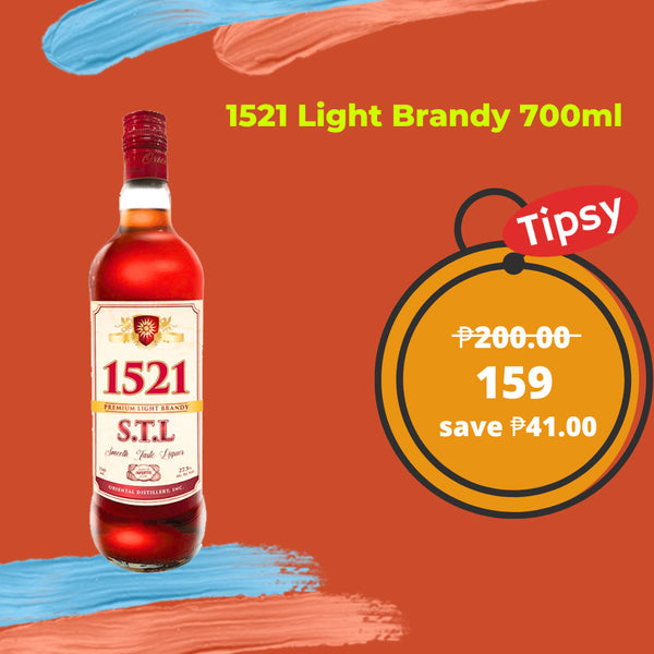 1521 Light Brandy 700ml Price Philippines