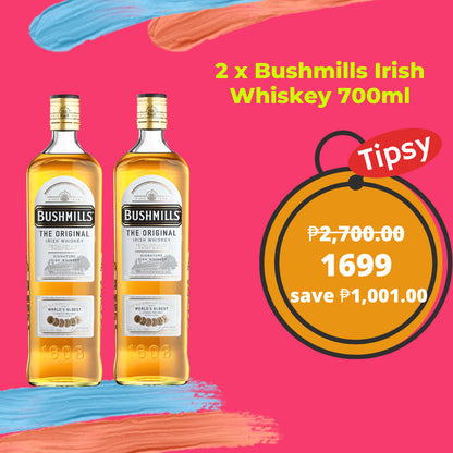2 x Bushmills Irish Whiskey 700ml Price Philippines