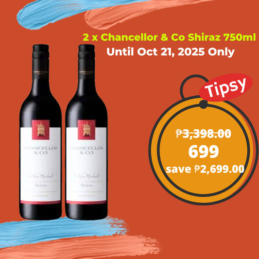 2 x Chancellor & Co Shiraz 750ml Price Philippines