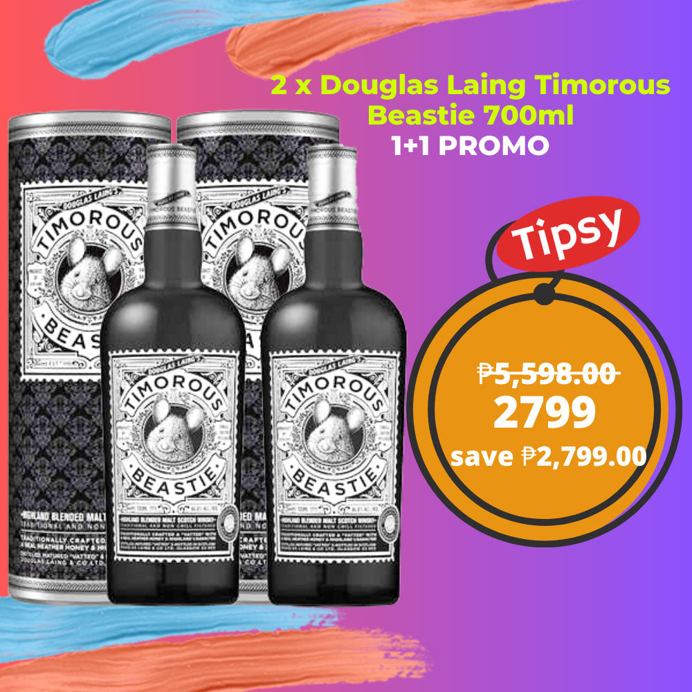 2 x Douglas Laing Timorous Beastie 700ml 1+1 PROMO Price Philippines