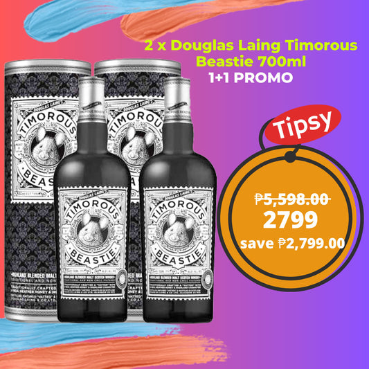 2 x Douglas Laing Timorous Beastie 700ml 1+1 PROMO Price Philippines
