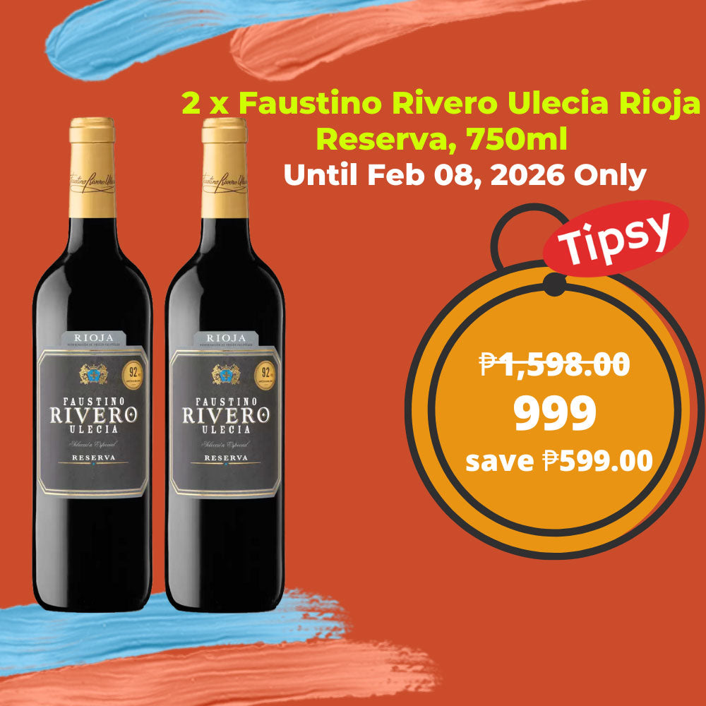 2 x Faustino Rivero Ulecia Rioja Reserva, 750ml Price Philippines