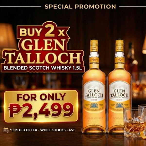 2 x Glen Talloch Blended Scotch Whisky 1.5L Price Philippines