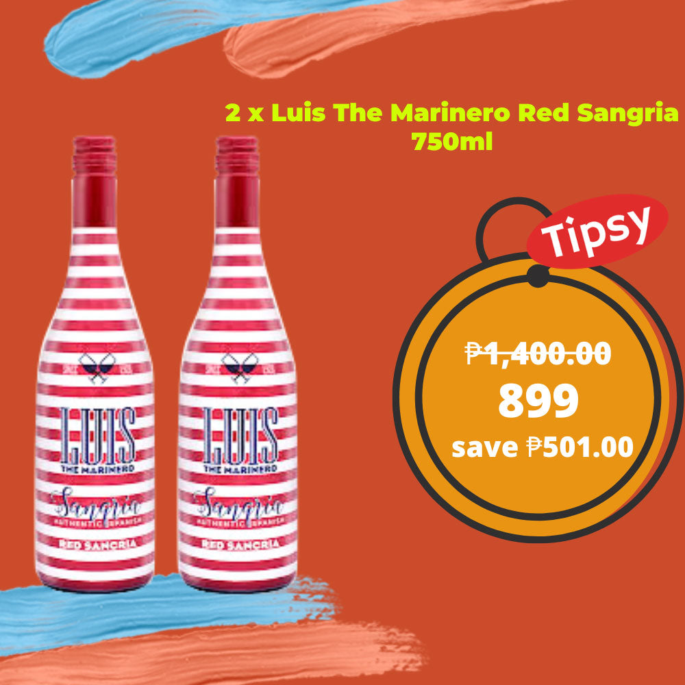 2 x Luis The Marinero Red Sangria 750ml Price Philippines