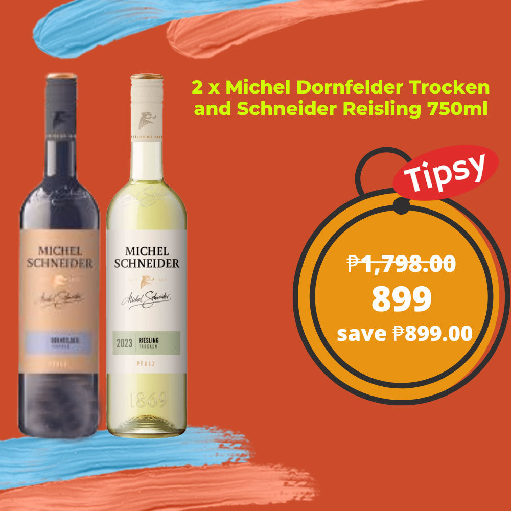 2 x Michel Dornfelder Trocken and Schneider Reisling 750ml Price Philippines