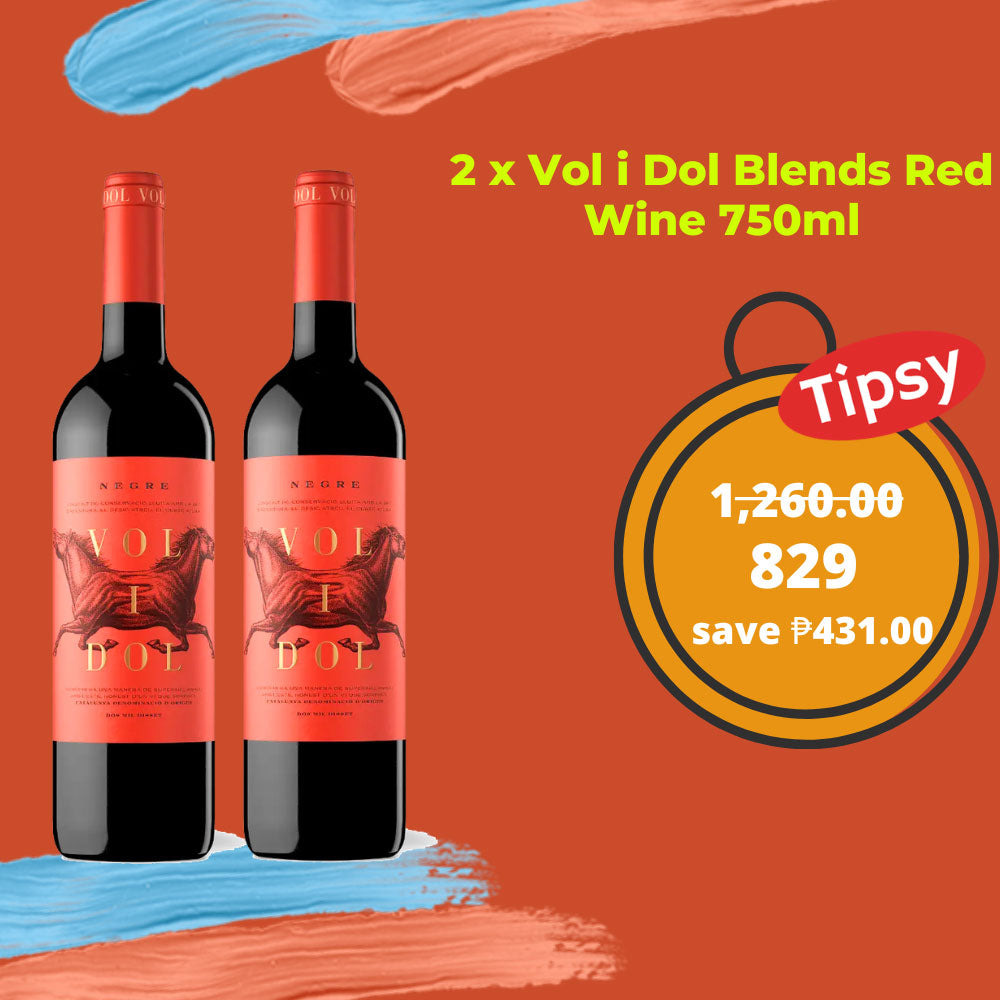 2 x Vol i Dol Blends Red Wine 750ml Price Philippines 