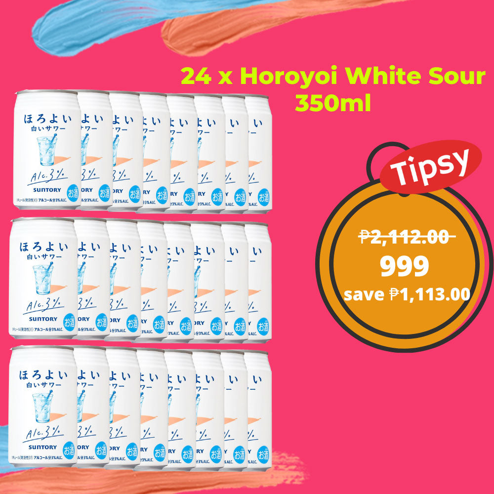 Buy 24 x Horoyoi White Sour 350ml at a Very Affordable Price in the Philippines