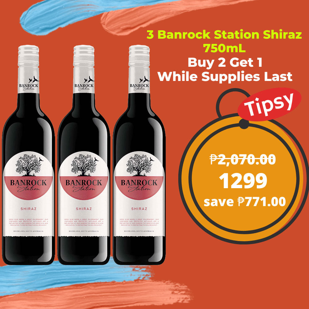 3 Banrock Station Shiraz 750mL Price Philippines
