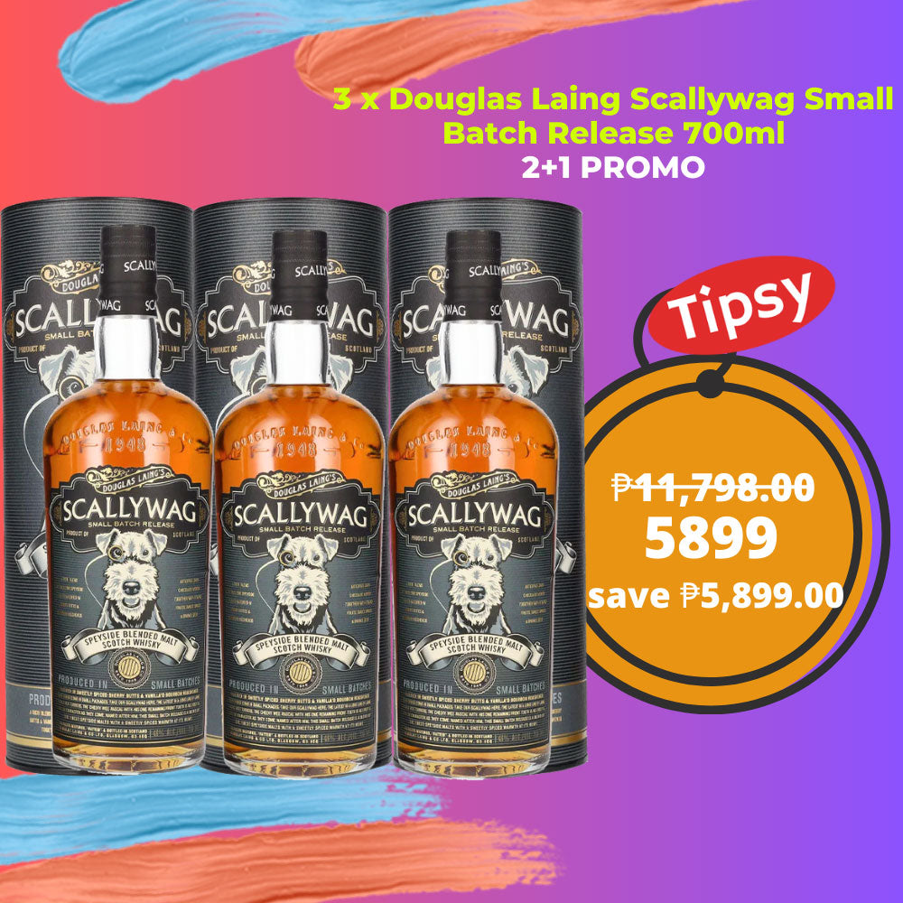 3 x Douglas Laing Scallywag Small Batch 700ml Price Philippines